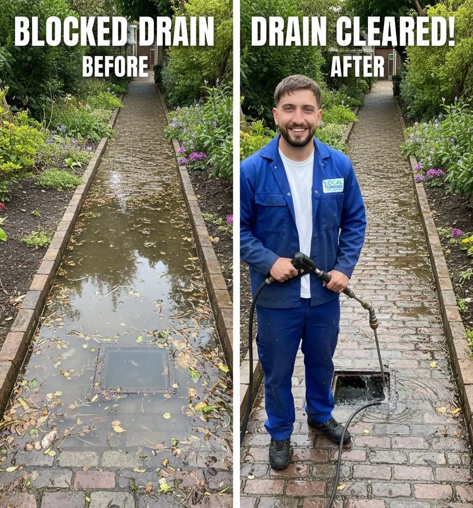 Reliant Drains engineer at work