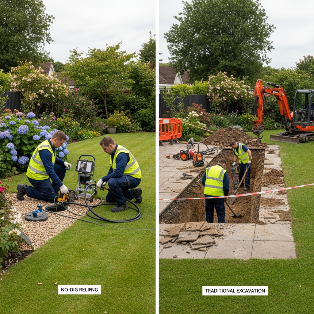 No-Dig Drain Repair vs Traditional Methods – Which Is Better?